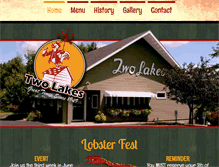 Tablet Screenshot of hellotwolakes.com